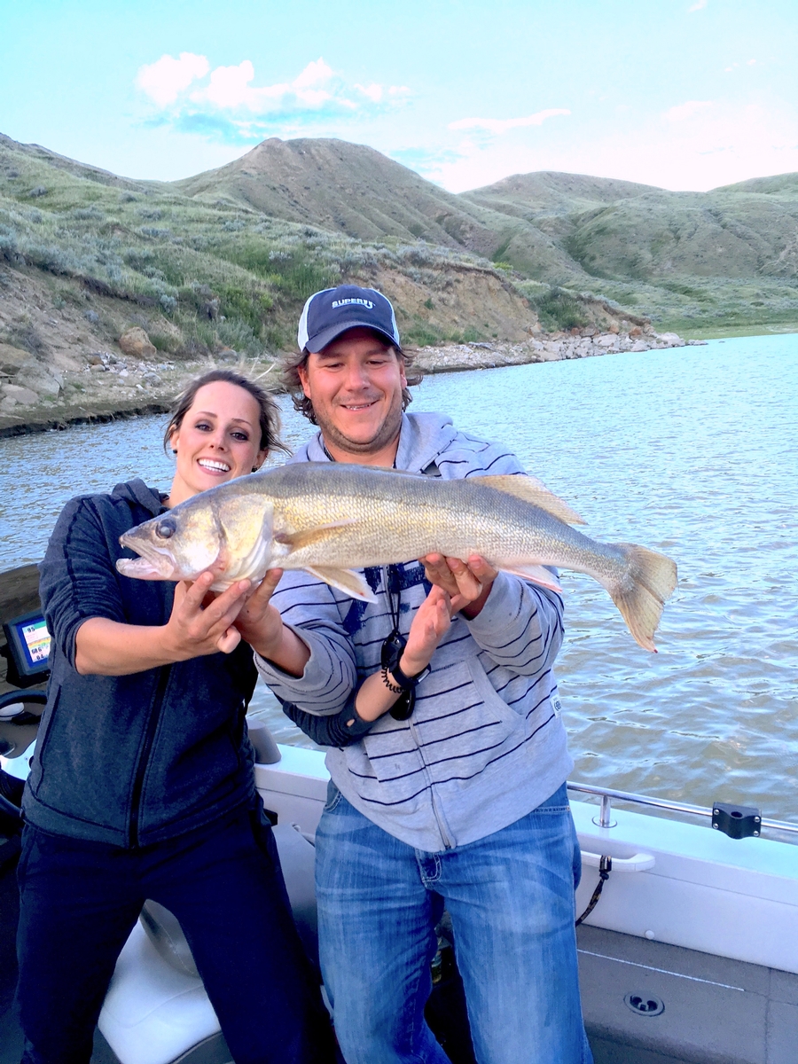 Saskatchewan Fishing Guide Lake Diefenbaker, Saskatchewan Canada